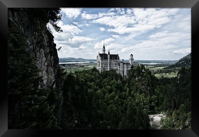 Neuschwanstein castle Framed Print by Jo Beerens