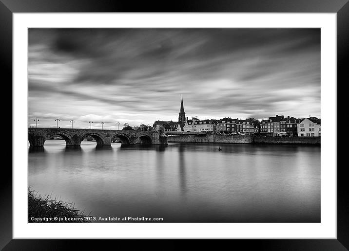 maastricht Framed Mounted Print by Jo Beerens