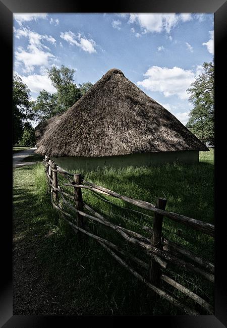 the barn Framed Print by Jo Beerens