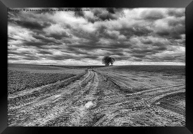 waiting for spring Framed Print by Jo Beerens