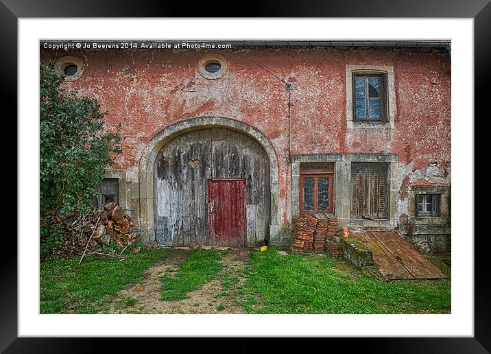 abandoned Framed Mounted Print by Jo Beerens