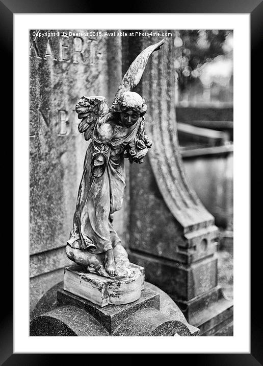 arm less angel Framed Mounted Print by Jo Beerens