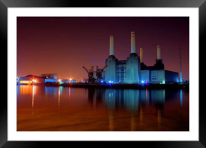 Battersea Power Station 2 Framed Mounted Print by Dean Messenger