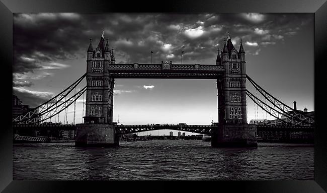 Tower Bridge London Framed Print by Dean Messenger