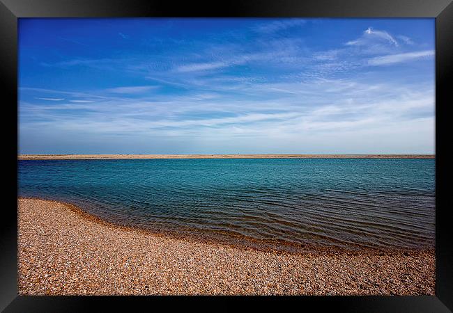  Pagham Harbour Inlet Framed Print by Dean Messenger