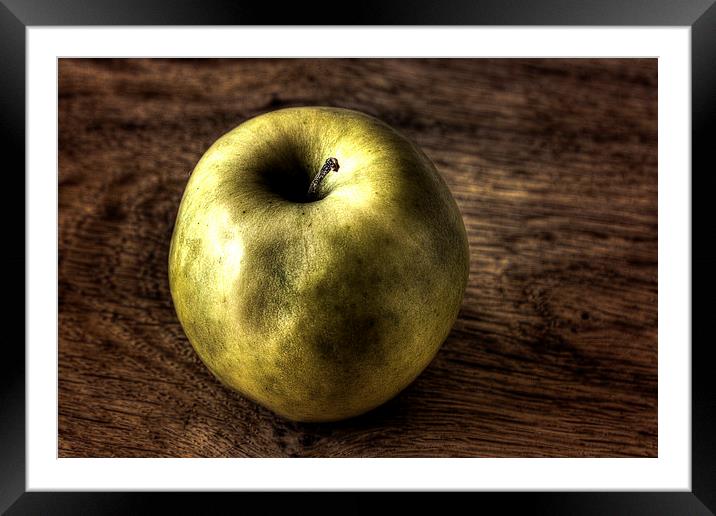  a Simple Apple Framed Mounted Print by Dean Messenger