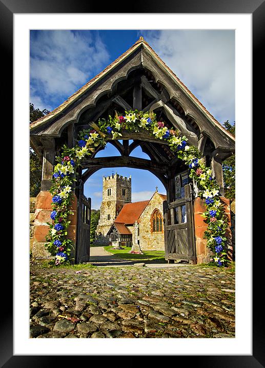 ready for the wedding Framed Mounted Print by meirion matthias
