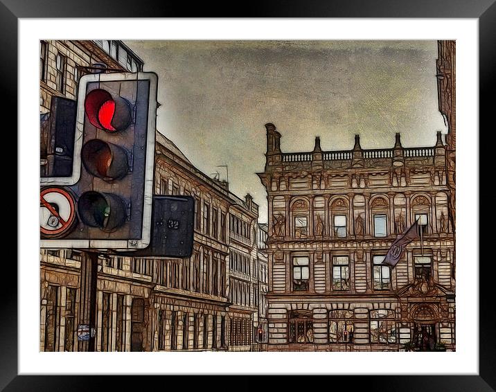 Stop and Look Around You Framed Mounted Print by Fiona Messenger