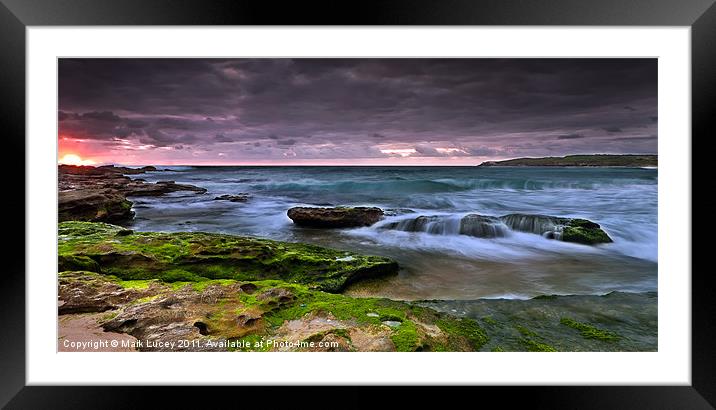 Unsurpassed Motion Framed Mounted Print by Mark Lucey