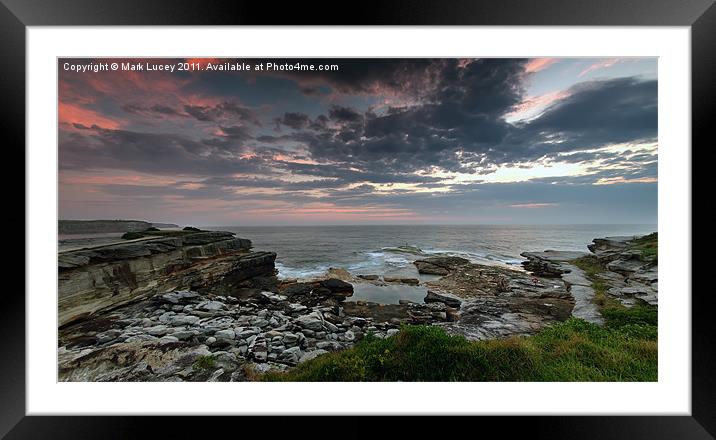 A Fisherman's Playground Framed Mounted Print by Mark Lucey