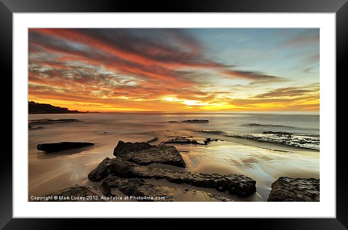 A Time to Think Framed Mounted Print by Mark Lucey
