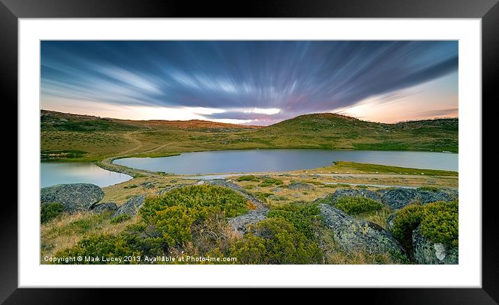 Exposed by Time Framed Mounted Print by Mark Lucey