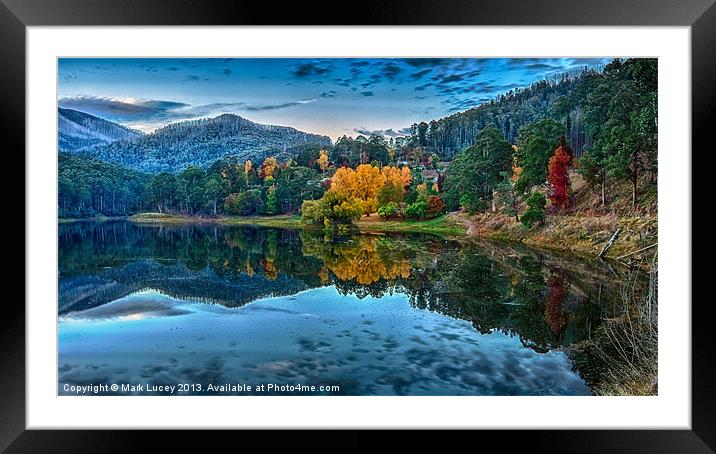 Changing of the Guard Framed Mounted Print by Mark Lucey