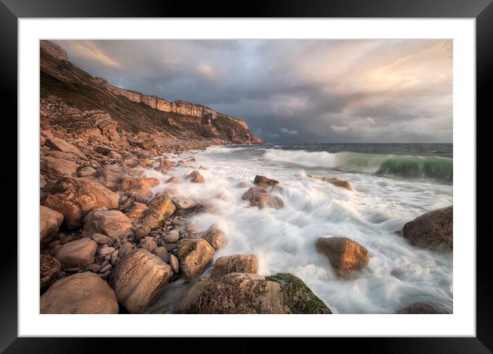 The Amphitheatre Framed Mounted Print by Chris Frost
