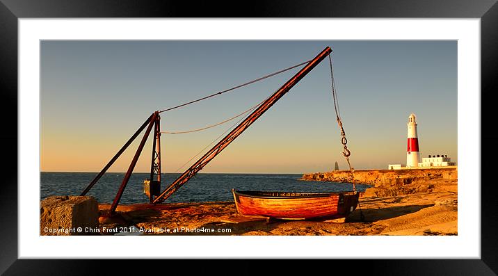 Bill's Boat Framed Mounted Print by Chris Frost