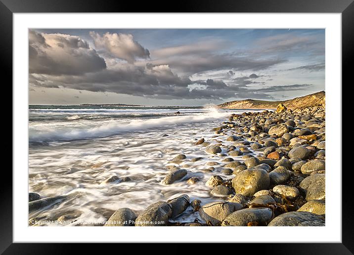 The Wash at Osmington Framed Mounted Print by Chris Frost