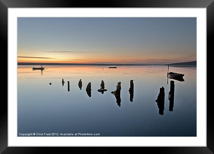 The Old Jetty Framed Mounted Print by Chris Frost