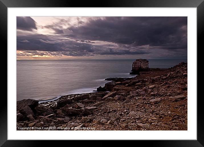 The Coast at Pulpit Framed Mounted Print by Chris Frost