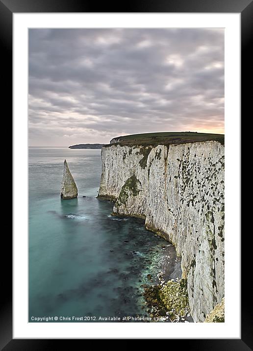 The Stack at Ballard Point Framed Mounted Print by Chris Frost