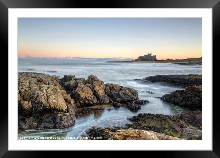 Path to Bamburgh Castle Framed Mounted Print by Chris Frost