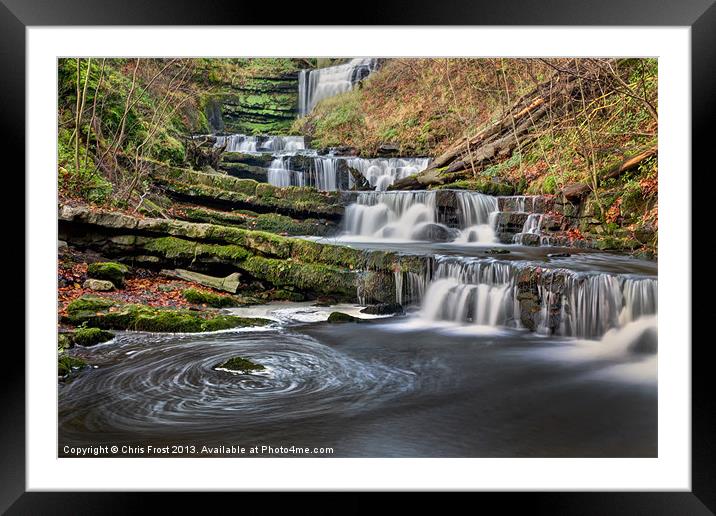 Scaleber Force Stepping Stones Framed Mounted Print by Chris Frost
