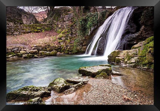 Janets Foss at Malham Framed Print by Chris Frost