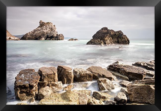 Mupe Bay Framed Print by Chris Frost