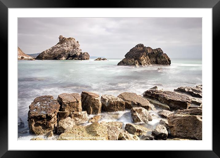 Mupe Bay Framed Mounted Print by Chris Frost