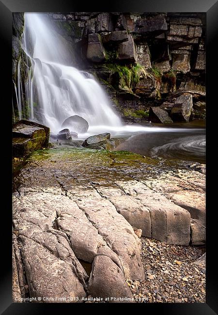 East Gill Force Framed Print by Chris Frost