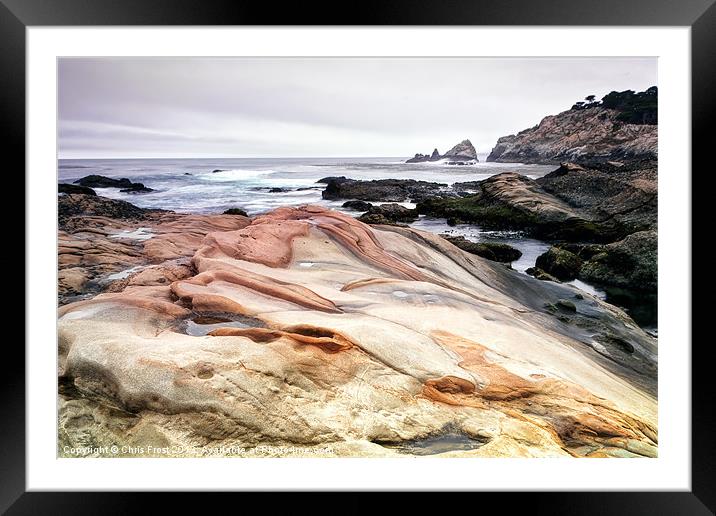 Point Lobos State Park Framed Mounted Print by Chris Frost