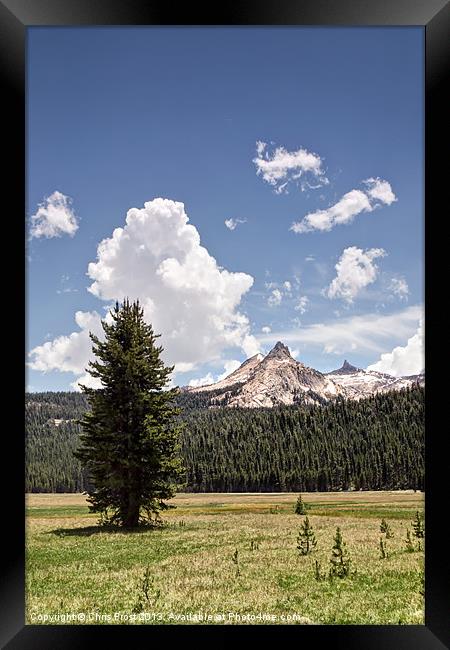 Unicorn Peak Framed Print by Chris Frost