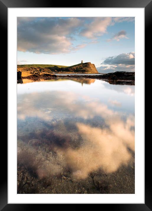 Clavell Tower Reflections Framed Mounted Print by Chris Frost