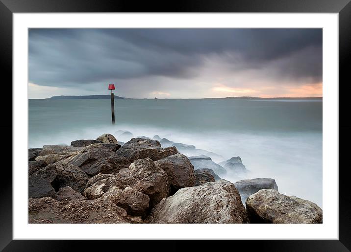 Ringstead Bay Framed Mounted Print by Chris Frost