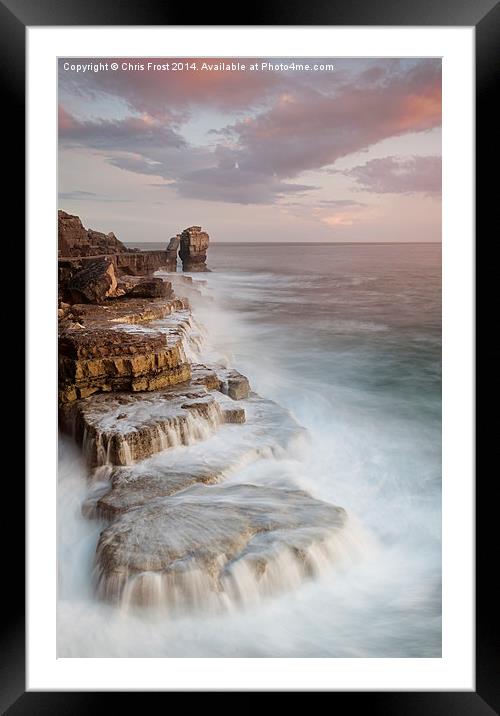 A long Way to Pulpit Rock Framed Mounted Print by Chris Frost