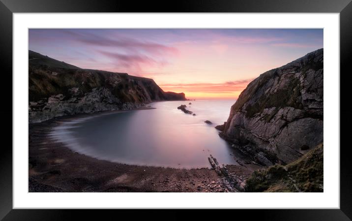 Man O'War Bay Framed Mounted Print by Chris Frost