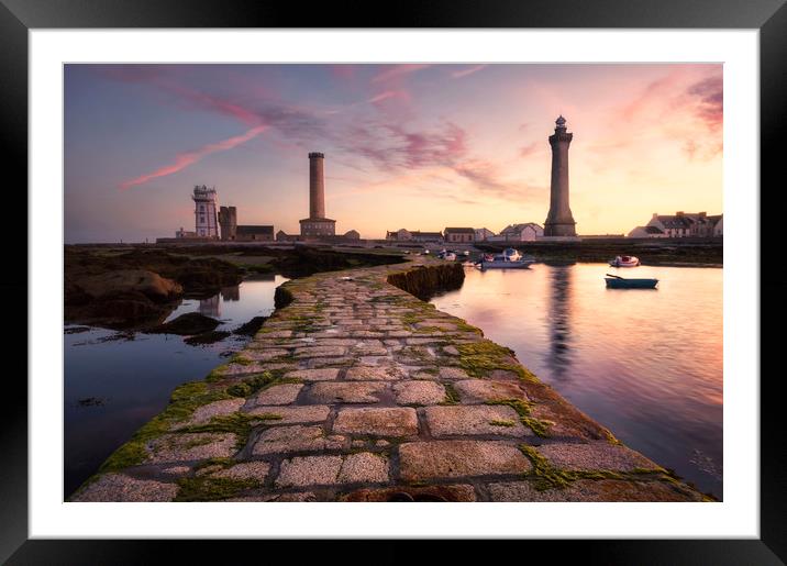  Phare d'Eckmühl Framed Mounted Print by Chris Frost