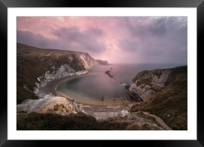 The bay Framed Mounted Print by Chris Frost