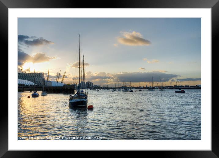 From the Thames Framed Mounted Print by Neal P