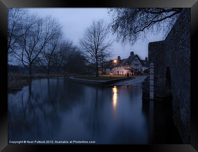 Eynsford at Dawn Framed Print by Neal P