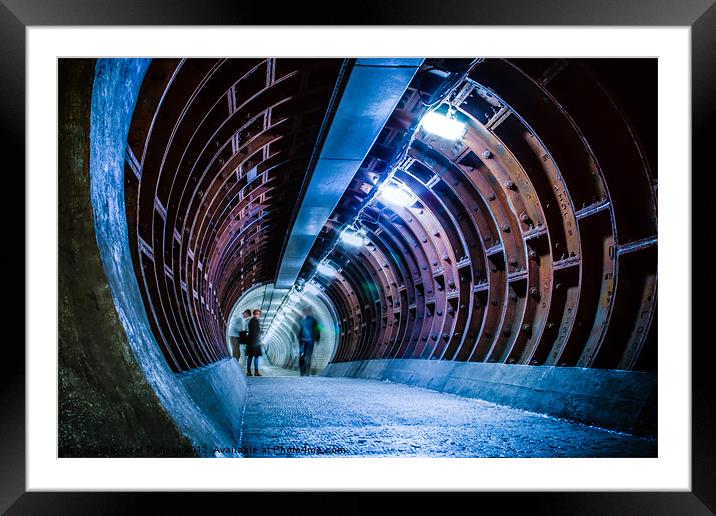 50 Feet Under Water Framed Mounted Print by Neal P