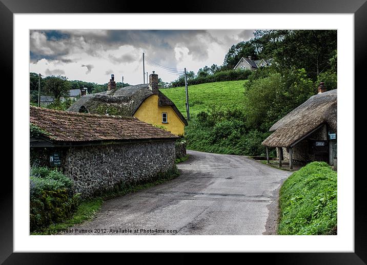 The Forge Framed Mounted Print by Neal P