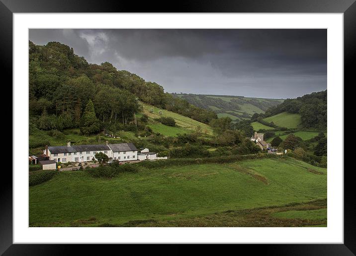 Branscombe Framed Mounted Print by Neal P