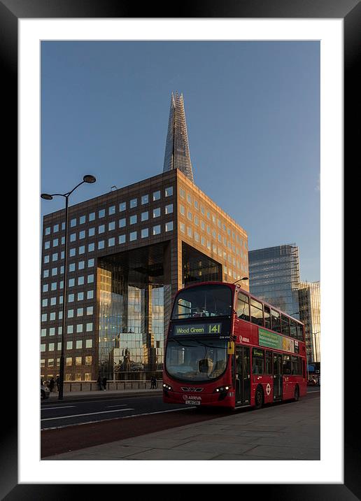 London Bridge Framed Mounted Print by Neal P