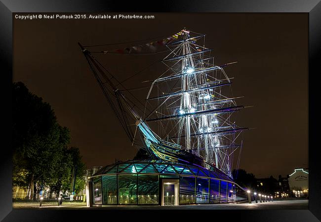  Cutty Sark Framed Print by Neal P