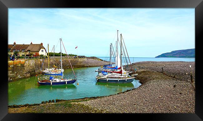 Yachters Rest Framed Print by Andrew Middleton