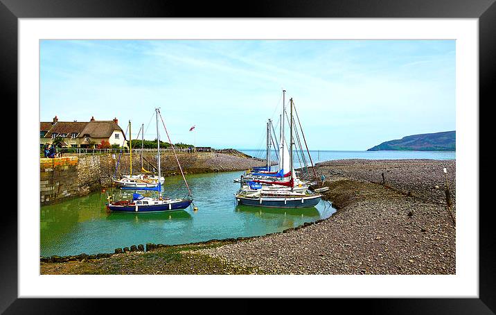 Yachters Rest Framed Mounted Print by Andrew Middleton