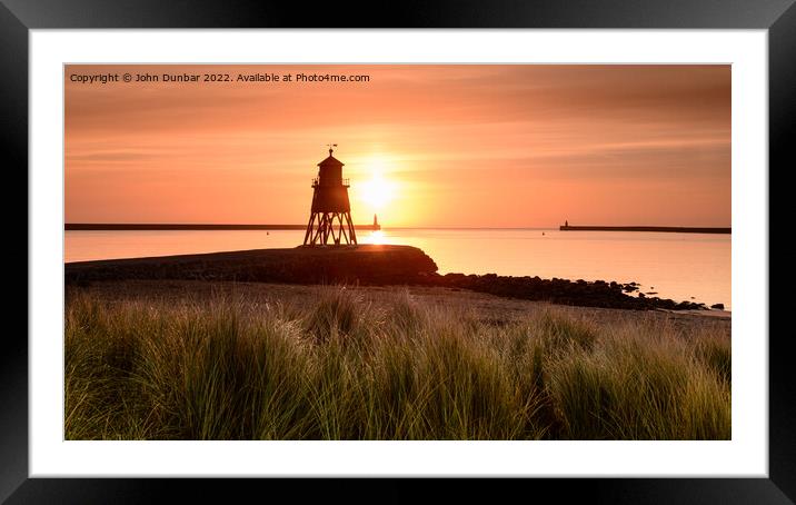 Littlehaven Sunrise Framed Mounted Print by John Dunbar