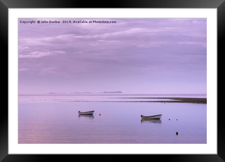 The Ebbing Tide Framed Mounted Print by John Dunbar