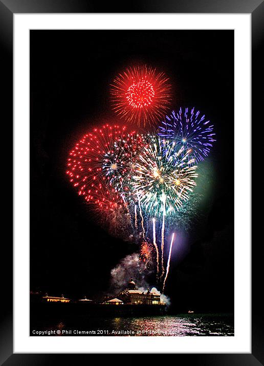 Whizz Bang Whoosh! Framed Mounted Print by Phil Clements