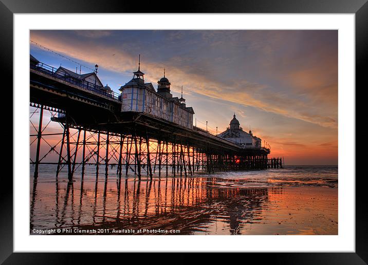 Dawning Glory Framed Mounted Print by Phil Clements